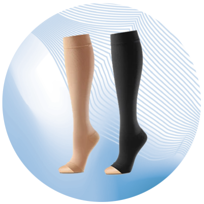 Hosiery and lymphoedema appliance